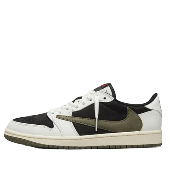 نایک جردن 1 ترویس اسکات اولیو  Nike Jordan 1 Travis Scott Olive