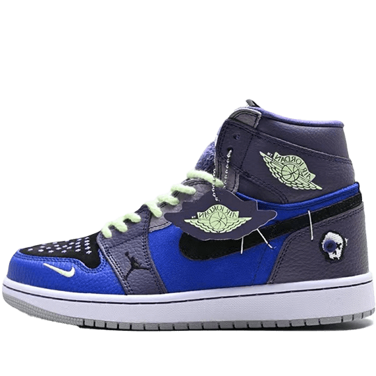 نایک ایر جردن ۱ مید زایان وودوو آلترنیت  Nike Air Jordan 1 mid Zion Voodoo Alternate