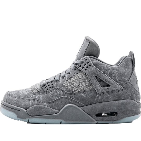 نایک ایر جردن ۴ کاز خاکستری جیر Nike jordan 4 xx suede leather gray