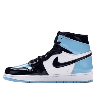 نایک ایر جردن ۱ ساق دار یو ان سی  Nike Air Jordan 1 Retro High UNC Patent