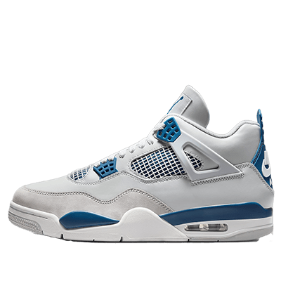 نایک جردن رترو 4 میلیتری بلو  Nike Jordan Retro 4 Military Blue