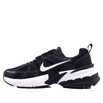 نایک وى تو کى ران مشکی سفید Nike V2k Run Black white