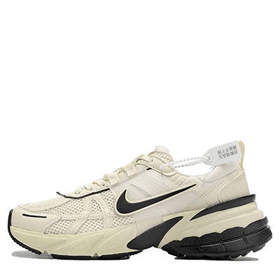 نایک وى تو کى ران بژ روشن مشکی Nike V2k Run Light Beige Black